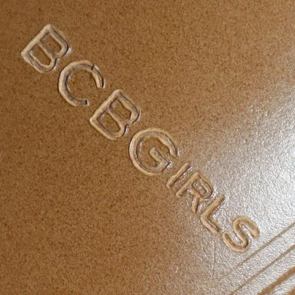 Pikolinos BCBGirls Taupe Leather Pointed Slip On Cowboy Mules Women's Size 10 - Picture 11 of 12